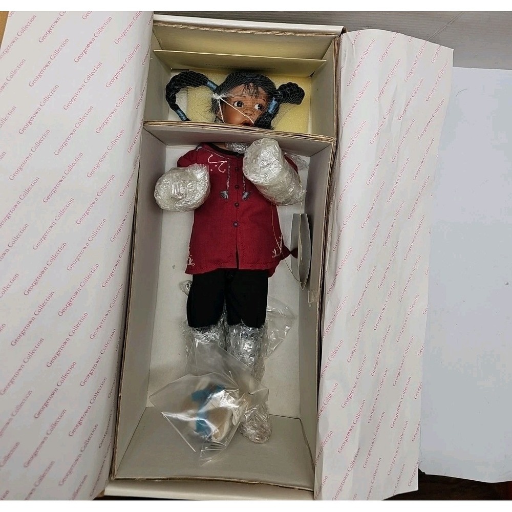 A Gift For Mora Georgetown collection doll Renate Hockh porcelain doll